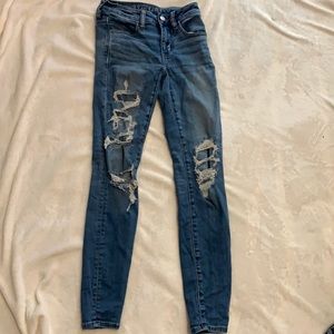 American eagle, size 2,next level stretch jeans